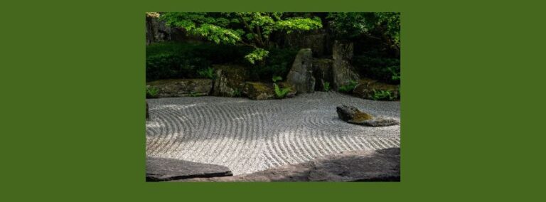 Sinnfrage: Ein Zen Garten in Japan
